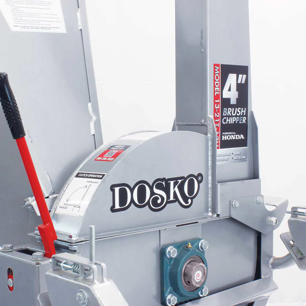 Dosko 4 Inch Honda GX390 Wood Chipper (13-21T-13H) - Image 9